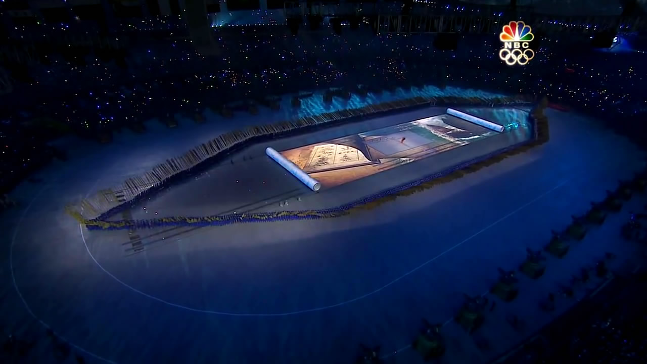 有谁要美国NBC转播的开幕式视频?!