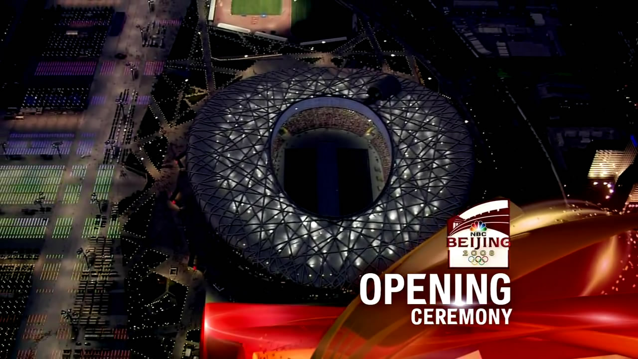 有谁要美国NBC转播的开幕式视频?!