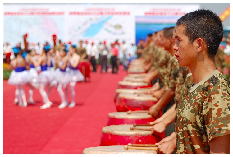 [原创]崇启大桥奠基仪式