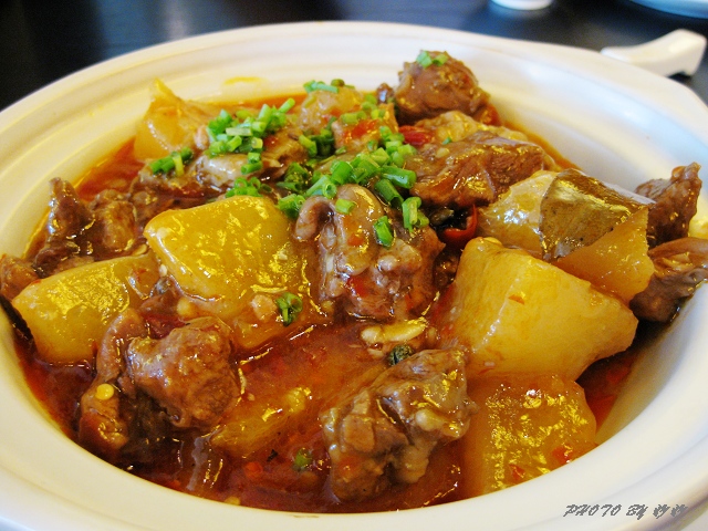 奥运行之一——食在上海厚味香辣馆