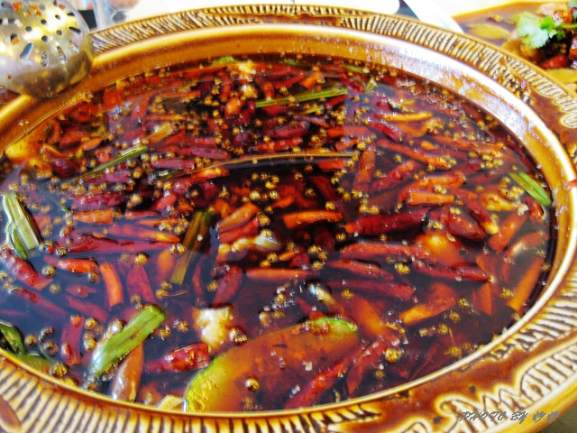 奥运行之一——食在上海厚味香辣馆