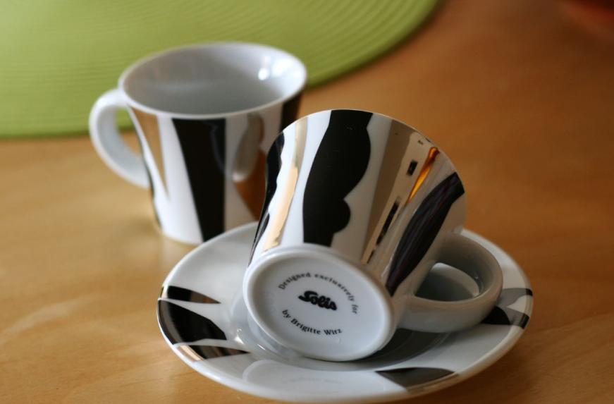 一组非常漂亮的Espresso咖啡杯，冲击你的视觉！！！