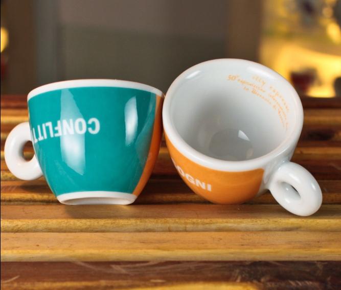 一组非常漂亮的Espresso咖啡杯，冲击你的视觉！！！