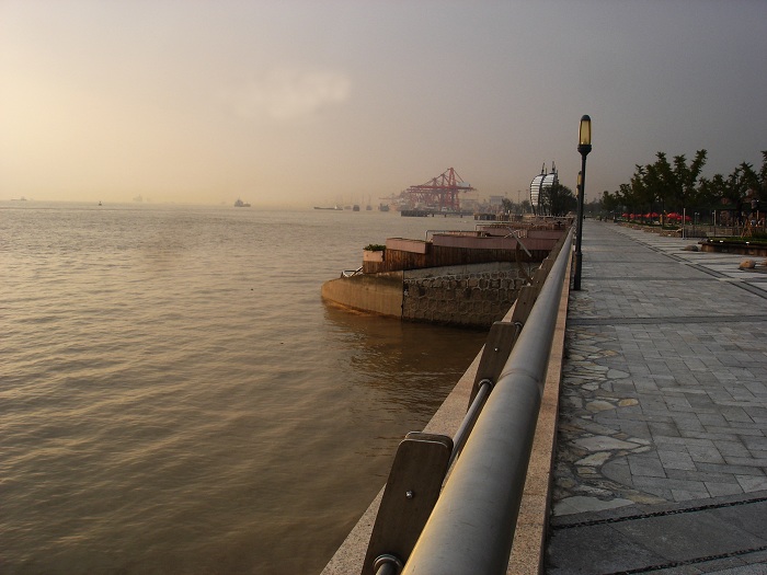 [原创]再拍夕阳下的滨江公园