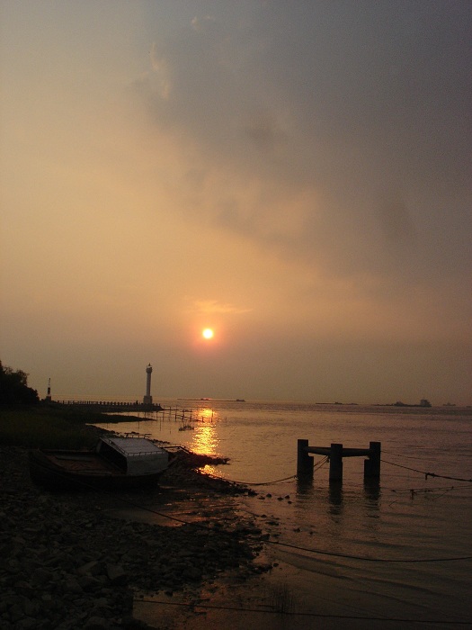 [原创]再拍夕阳下的滨江公园