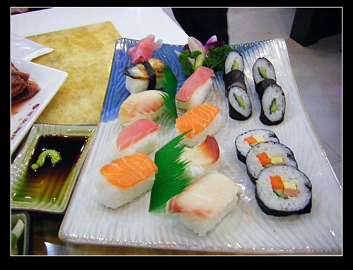 寿司拼盘