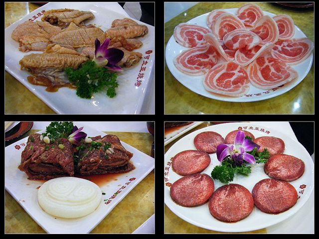 鸡翅、五花肉、精品调味牛排、极品牛舌