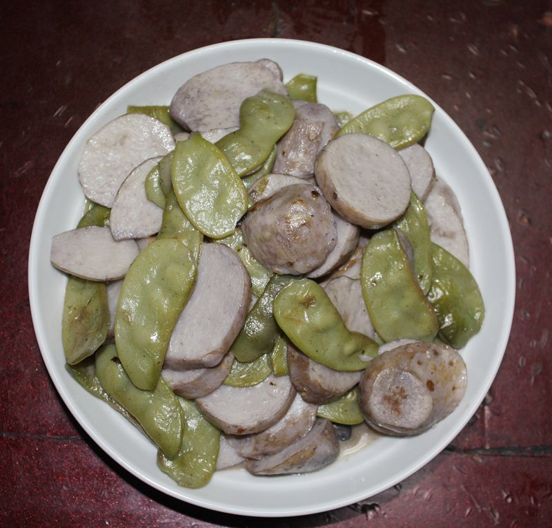 芋头烧扁豆