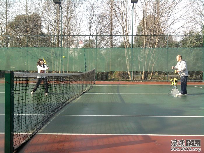 有潜质的网球女孩