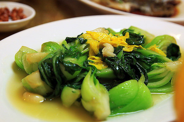 10.上汤菜心，素菜最不容易烧了，味道不错